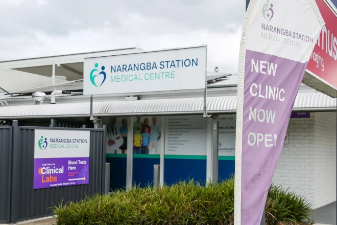 Narangba Station Medical Centre - Exterior with Onsite Pathology and Parking