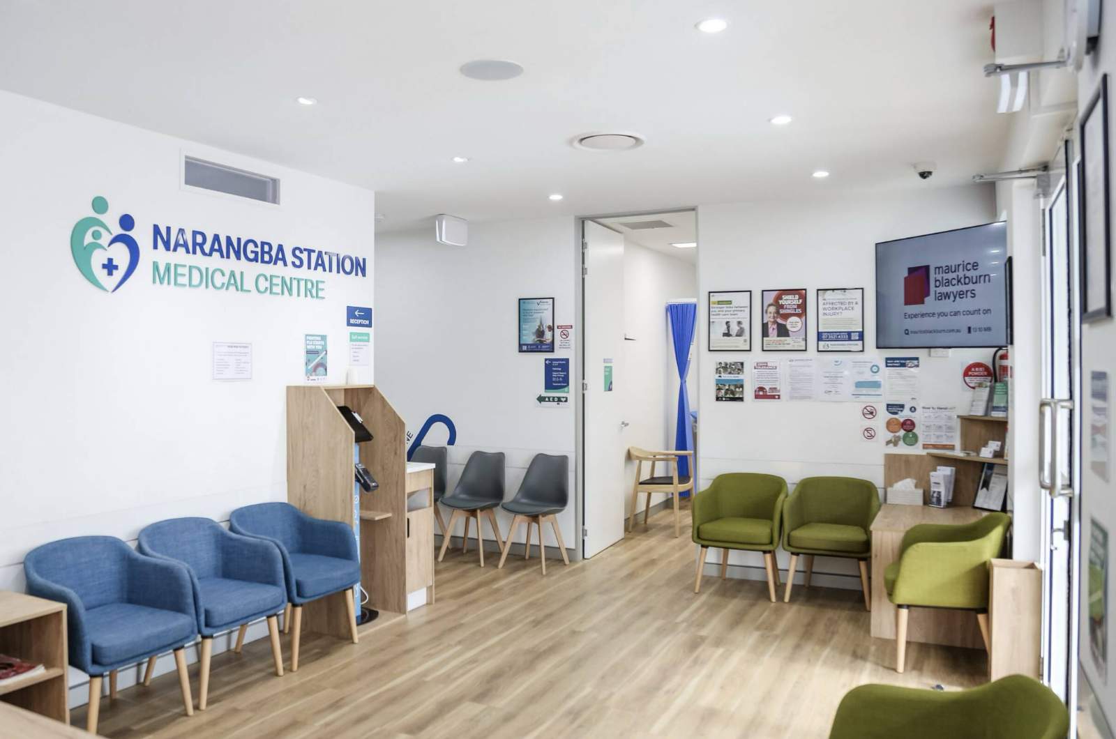 Narangba Station Medical Centre Reception Room