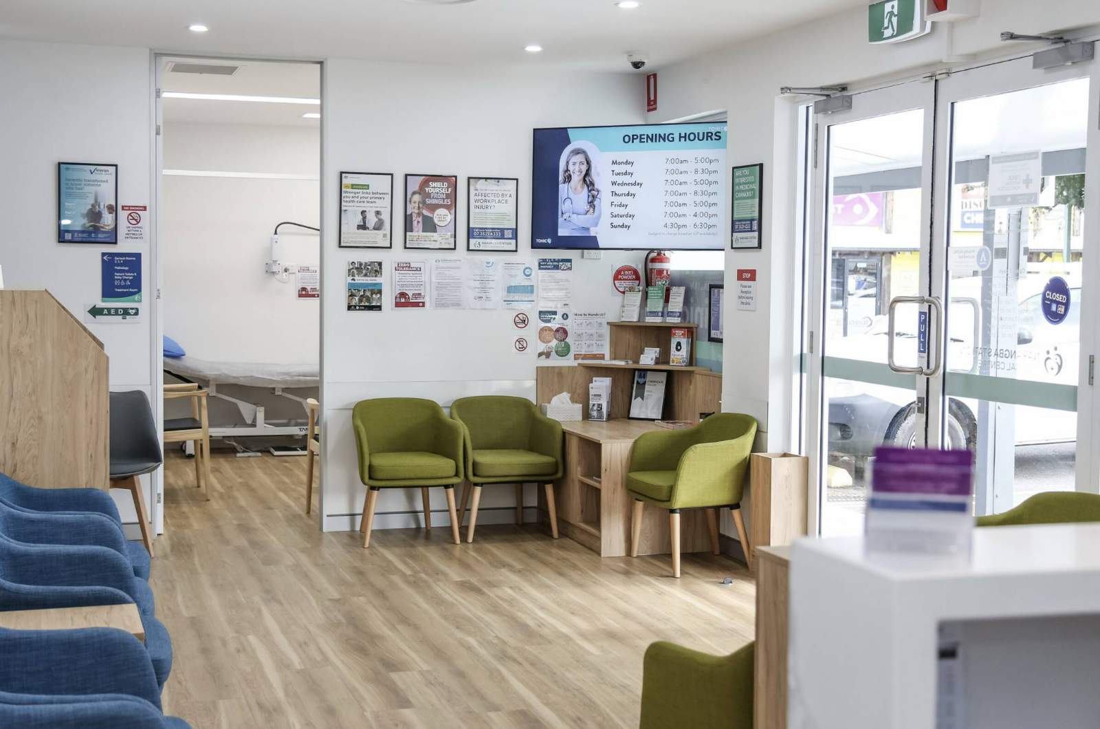 Narangba Station Medical Centre Reception Room