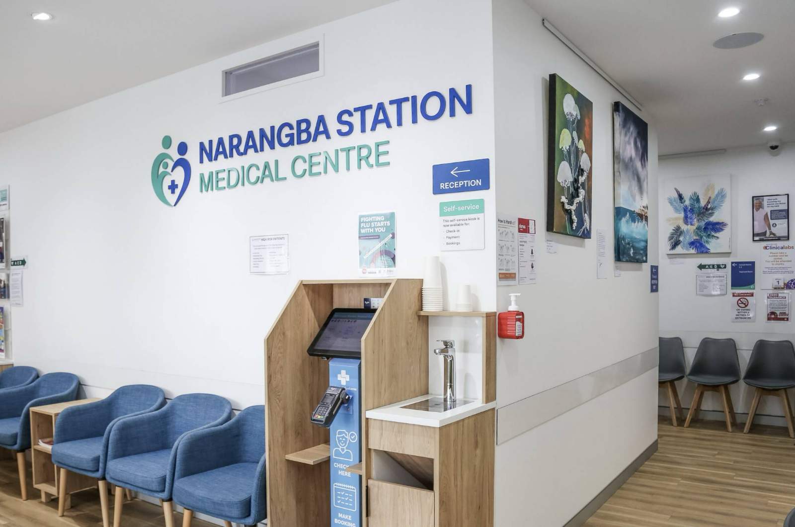 Narangba Station Medical Centre Reception Room