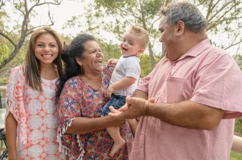 Healthy and happy indigenous family | Aboriginal and Torres Strait Islander Free Annual Health Checks at Narangba Station Medical Centre.