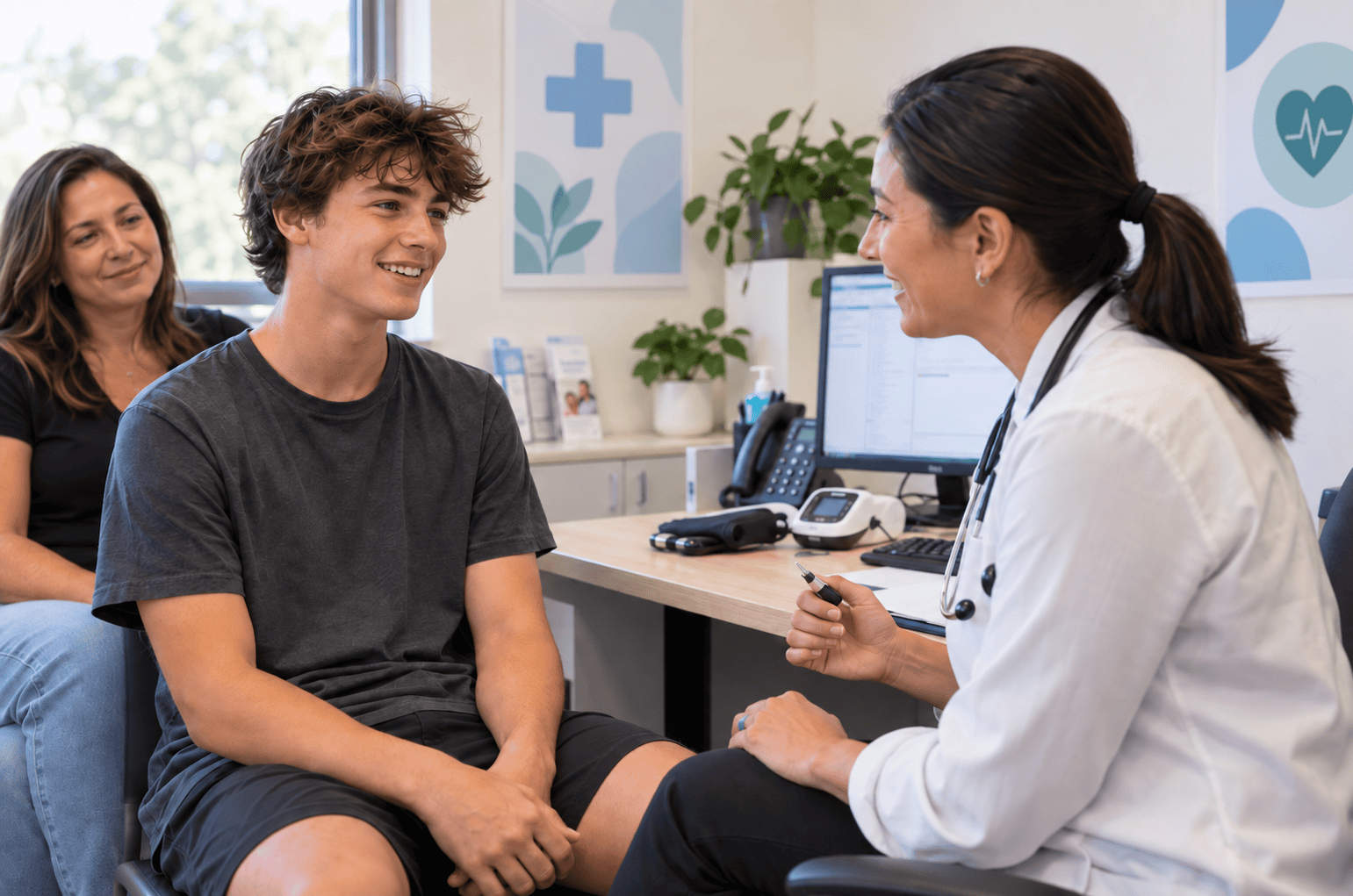 Teenage and adolescent health checks at Narangba Station Medical Centre