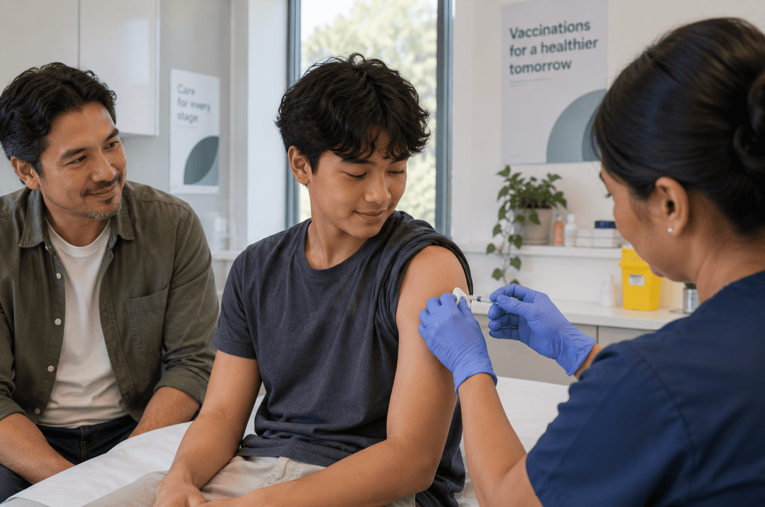 Immunisations and vaccinations for teenagers, adolescents and young adults at Narangba Station Medical Centre.